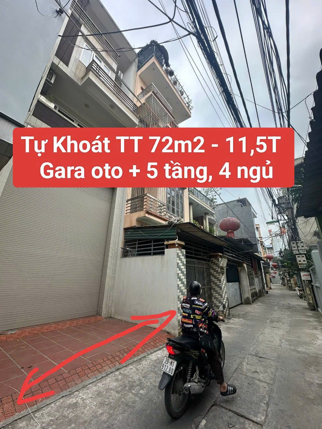 💫 Bán Nhà Thanh Trì 72m2 -11,2tỷ, 5 tầng, 4ngủ